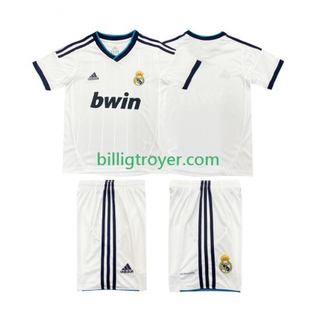 Billige Fotballdrakter Real Madrid 2012 2013 Barn Retro Hjemmedraktsett Kortermet